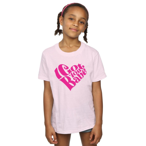 Sonny & Cher Girls I Got You Babe bomull T-shirt 12-13 år Ba Baby Pink 12-13 Years