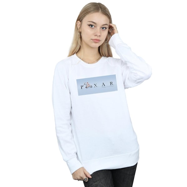 Disney Dam/Damer Toy Story 4 Duke Caboom Pixar Studios Logotyp White XL