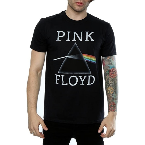 Pink Floyd Boys Dark Side Of The Moon Prism Bomull T-Shirt 7-8 Black 7-8 Years