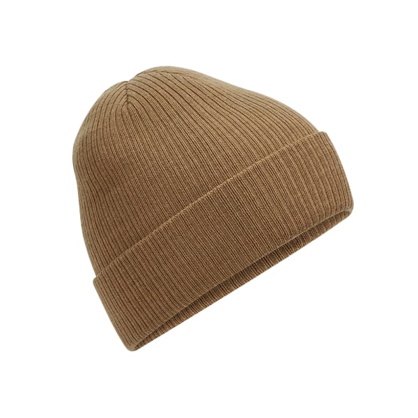 Beechfield Unisex Vuxen Ribbed Polylana Beanie One Size Biscuit Biscuit One Size