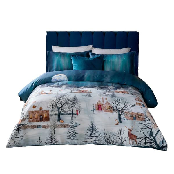 Paoletti Vändbart Stjärnpåslakanset King/Super King Midnig Midnight Blue King/Super King