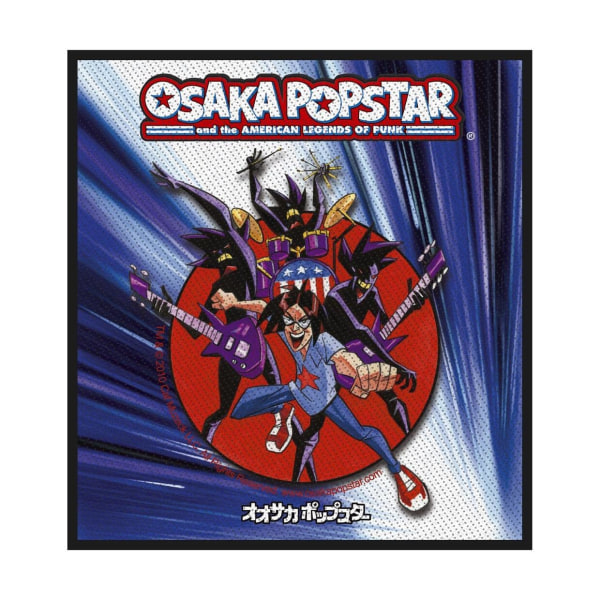 Osaka Popstar American Legends Of Punk Patch One Size Blå/Röd Blue/Red One Size