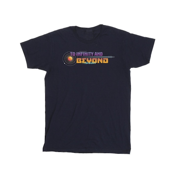 Disney Lightyear Infinity And Beyond Text T-shirt 4XL Marinblå Navy Blue 4XL