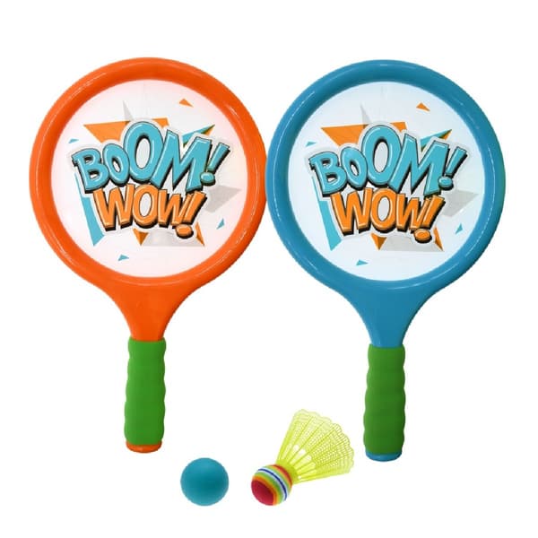 Toyfinity Boom Wow Badmintonset En Storlek Flerfärgad Multicoloured One Size
