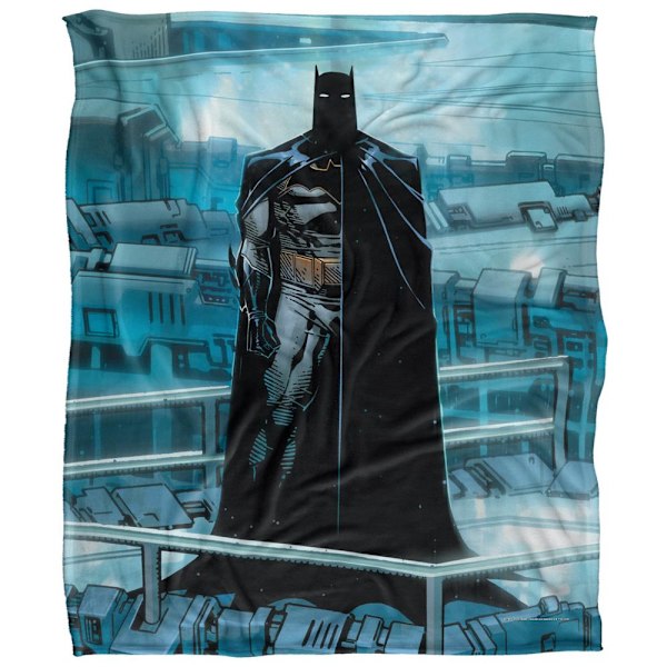 Batman Filt En Storlek Flerfärgad Multicoloured One Size