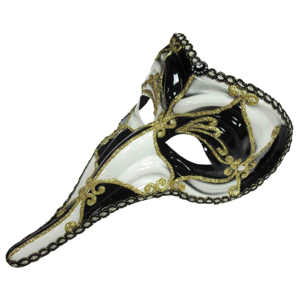 Bristol Novelty Unisex Adults Loki Mask One Size Svart/Vit/Go Black/White/Gold One Size