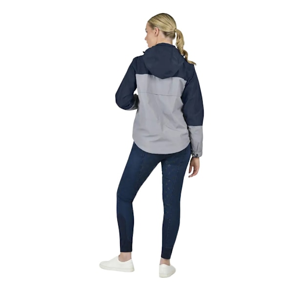 Dublin Womens/Ladies Crissy Colour Block Vattentät Jacka M Gu Gull Grey/Academy Navy M