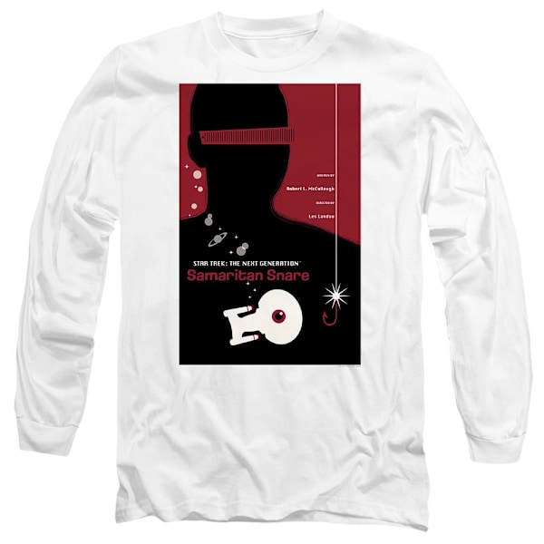 Star Trek Unisex Vuxen The Next Generation Säsong 2 Avsnitt 17 White L