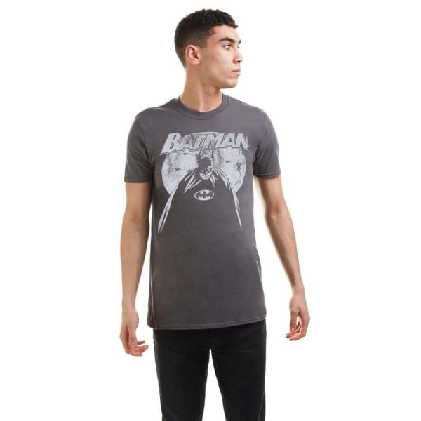 Batman herr Nightfall T-shirt XL Charcoal Charcoal XL