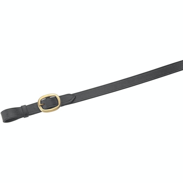 Blenheim Läderhäst Ledrep 1,8m x 22mm Svart Black 1.8m x 22mm