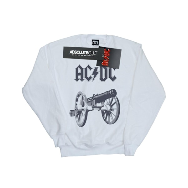 AC/DC Girls For Those About To Rock Sweatshirt 12-13 År Vit White 12-13 Years