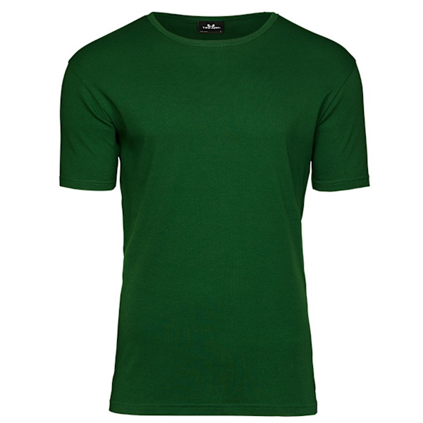 Tee Jays herr Interlock T-shirt L Forest Green Forest Green L