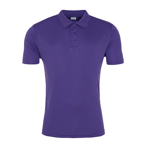 AWDis Cool Unisex Adult Cool Smooth Polo Shirt XXL Lila Purple XXL