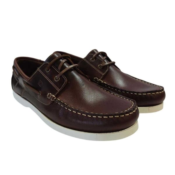 Nicholas Deakins Herr Monteiro Läder Båtskor 9 UK Bordeaux Bordeaux Red 9 UK