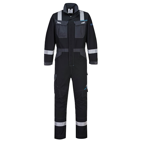 Portwest Unisex Vuxen WX3 Flamsäkra Overaller L Svart Black L