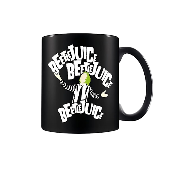 Beetlejuice Beetlejuice Logotyp Mugg och Strumpset One Size Svart/Gr Black/Green One Size