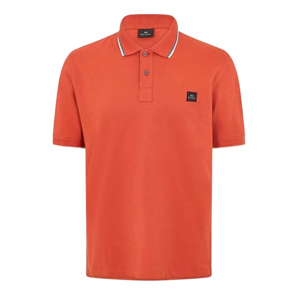 Paul Smith Herr Patch Cotton Logo Pikétröja XL Orange Orange XL