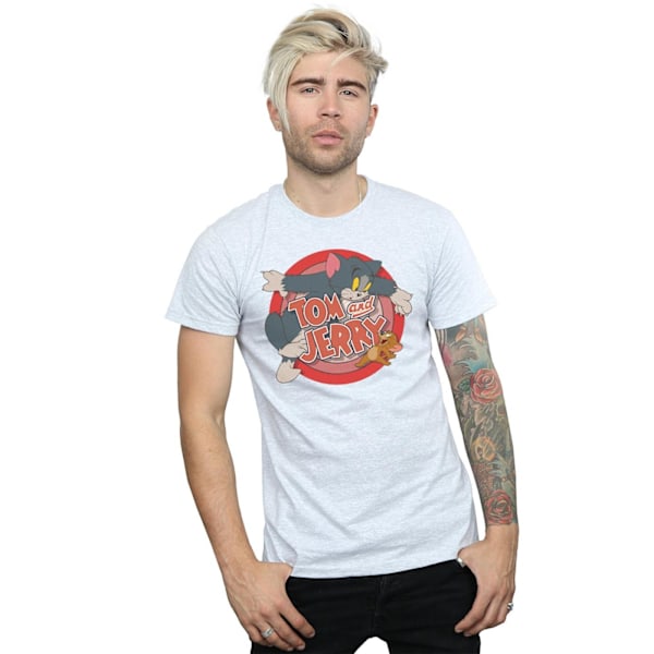 Tom och Jerry Classic Catch T-shirt L Sports Grey för män Sports Grey L