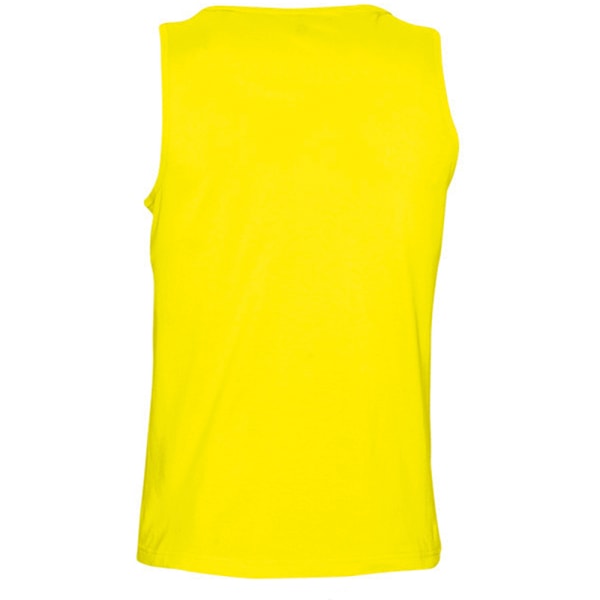 SOLS Justin Sleeveless Tank / Vest Top L Lemon Lemon L