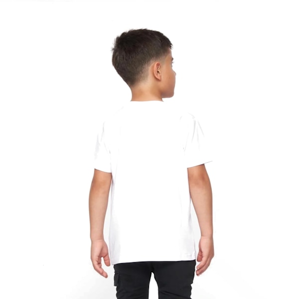 Kings Will Dream Boys Silas T-shirt 5-6 år Optic White/Black Optic White/Black/Orange 5-6 Years
