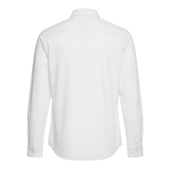 Lyle & Scott Herrskjorta Regular Långärmad L Vit White L
