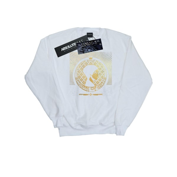 Supernatural Herr Abbadon Crest Sweatshirt 4XL Vit White 4XL