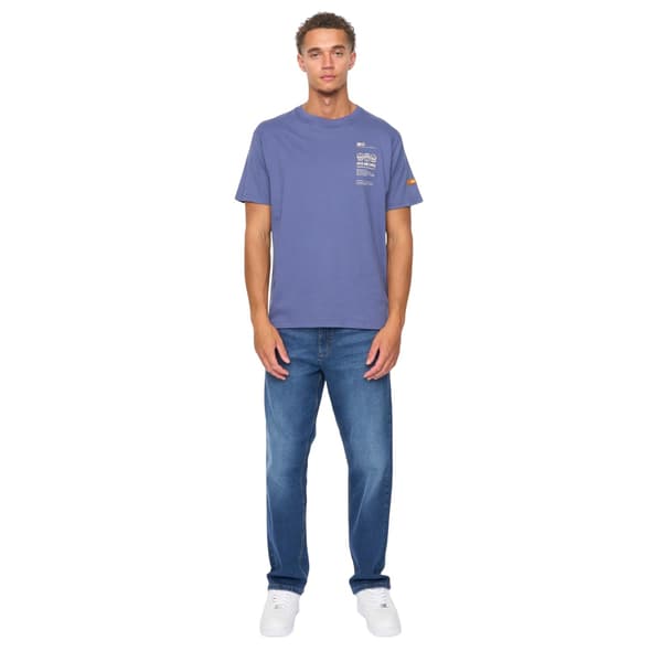 Duck and Cover Herr Cramptone T-shirt S Denimblå Denim Blue S