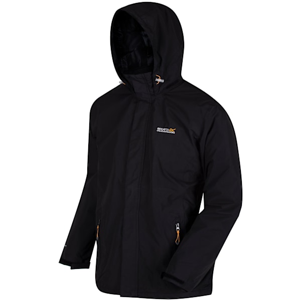 Regatta Great Outdoors Herr Outdoor Classic Matt Huvad Vattentät Jacka Black L