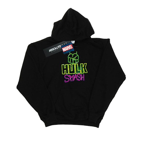 Marvel Mens Hulk Smash Hoodie 4XL Svart Black 4XL