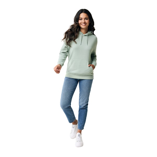 Iqoniq Unisex Vuxen Rila Återvunnen Bomull Lättvikts Hoodie M G Green Iceberg M