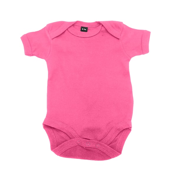 Babybugz Baby Body / Baby- och småbarnskläder 0-3 ekologisk fuchsia Organic Fuchsia 0-3