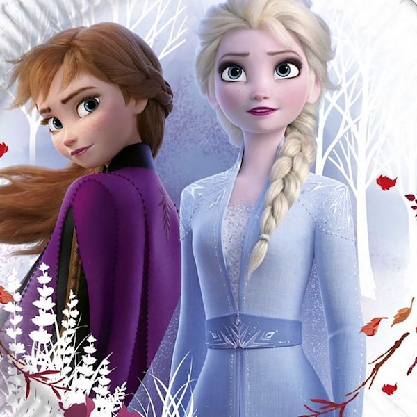Disney Frozen 2 Papperstallrikar (8-pack) One Size Vit White One Size
