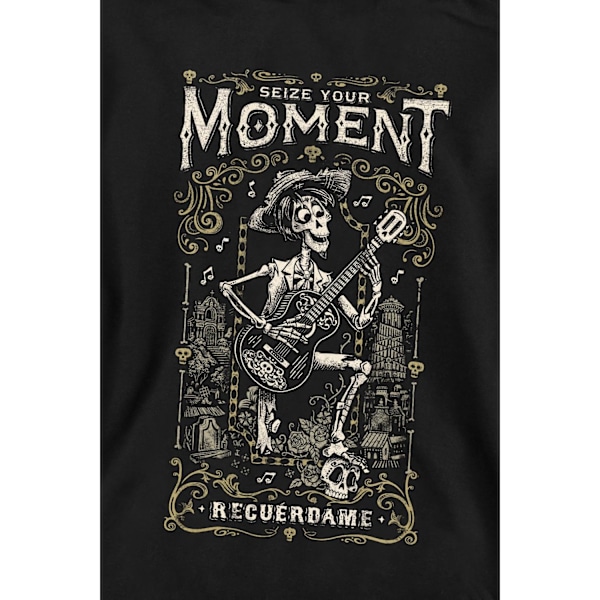 Coco Unisex Vuxen Seize Your Moment Recuerdame Hector Sweatshirt Black XL