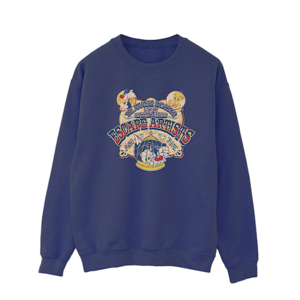 Looney Tunes Escape Artists Sweatshirt S Marinblå Navy Blue S