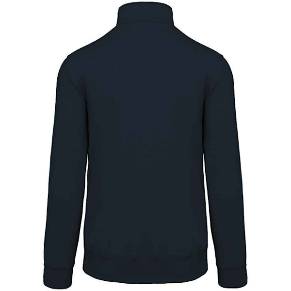 Kariban Herr Zip Neck Sweatshirt XL Marinblå Navy XL