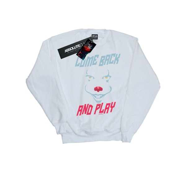 It Chapter 2 Dam/Dam Come Back And Play Sweatshirt M Vit White M