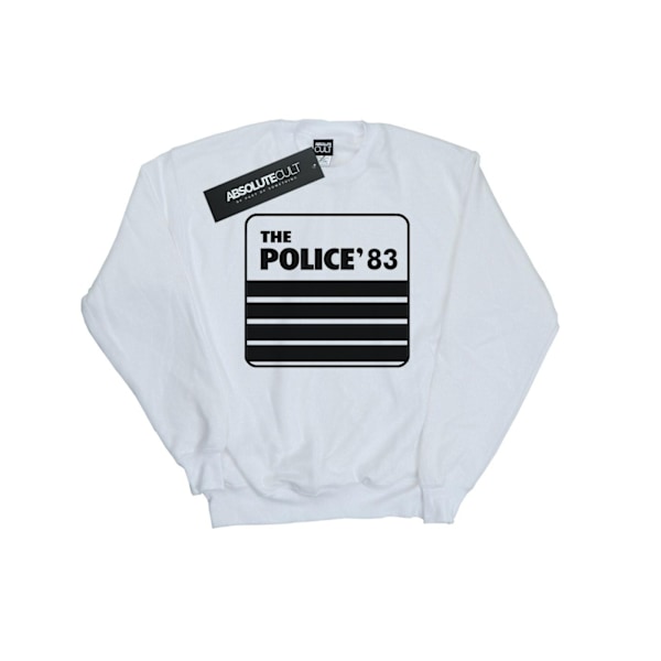 The Police Mens 83 Tour Sweatshirt XXL Vit White XXL