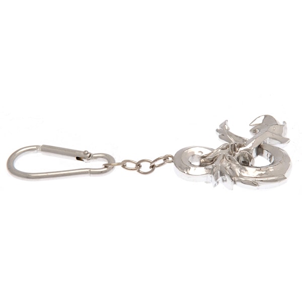 Dungeons & Dragons Logotyp 3D Nyckelring One Size Silver Silver One Size