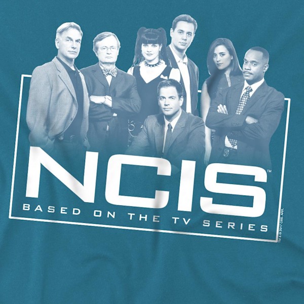 NCIS Herr The Gang´s All Here T-Shirt M Slate Slate M