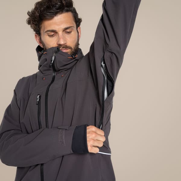 Craghoppers Herr Richmond Stretch Vattentät Jacka M Carbon Grå Carbon Grey M