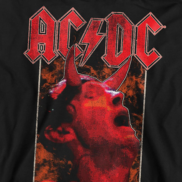 AC/DC Unisex Vuxen Horns Sweatshirt L Svart Black L