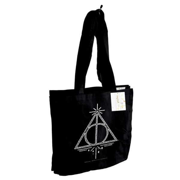 Harry Potter Deathly Hallows Tote Bag One Size Svart Black One Size
