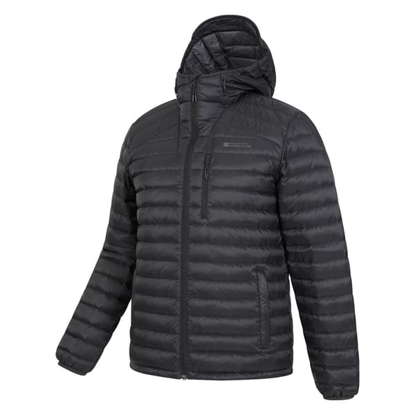 Mountain Warehouse Henry II Extrem Dunfylld Vadderad Jacka för Män Jet Black S
