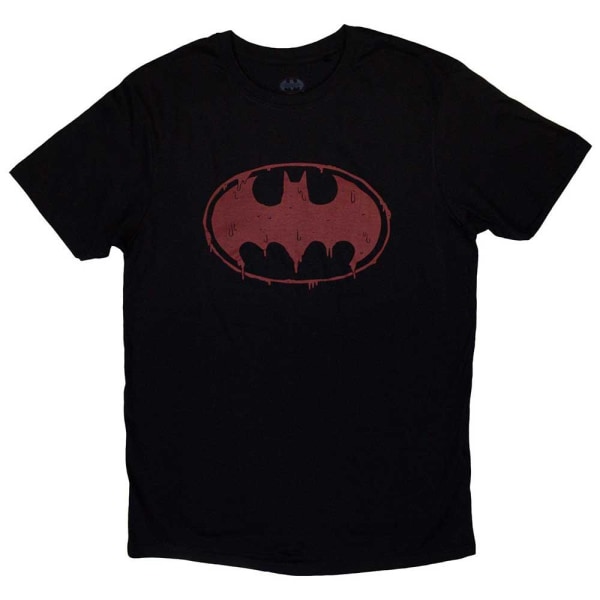 Batman Unisex Adult Slime T-Shirt XL Svart Black XL