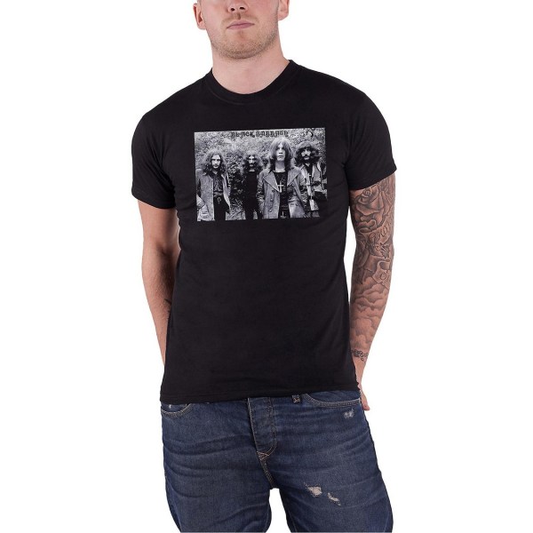 Black Sabbath Unisex Vuxen Group Shot T-shirt L Svart Black L