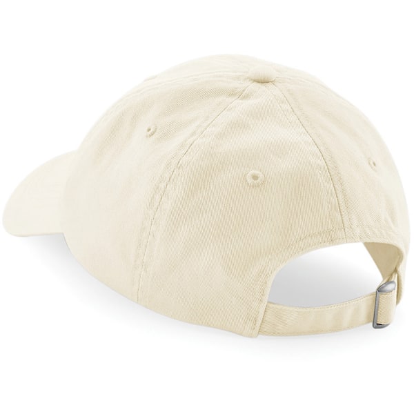 Beechfield Unisex Lågprofil 6 Panel Dad Cap (2-pack) One S Beige One Size