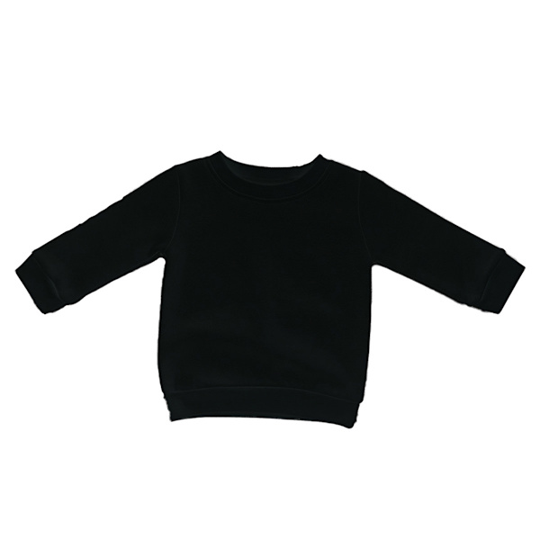 Babybugz Baby Essential Sweatshirt 6-12 månader Svart Black 6-12 Months