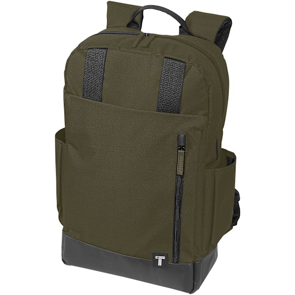 Tranzip Dator Daglig Ryggsäck 27,5 x 10 x 45,5 cm Oliv Olive 27.5 x 10 x 45.5cm