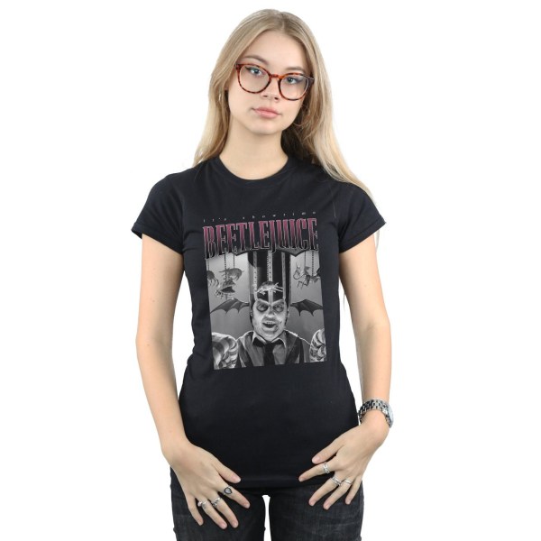 Beetlejuice Dam/Dam Circus Homage Bomull T-shirt XL Svart Black XL