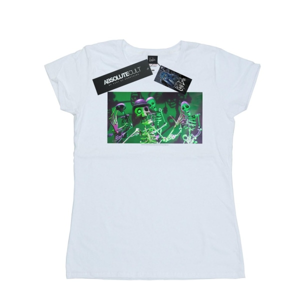 Corpse Bride Dam/Dam Mr Bone Jangles T-shirt i bomull M Whi White M